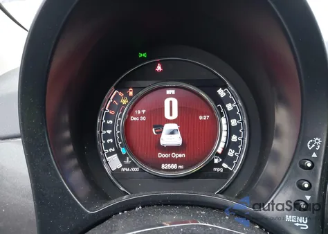 2017 Fiat 500 Pop from USA, damaged, VIN 3C3CFFKR1HT553821